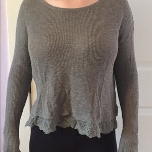 Knit Grey Sweater